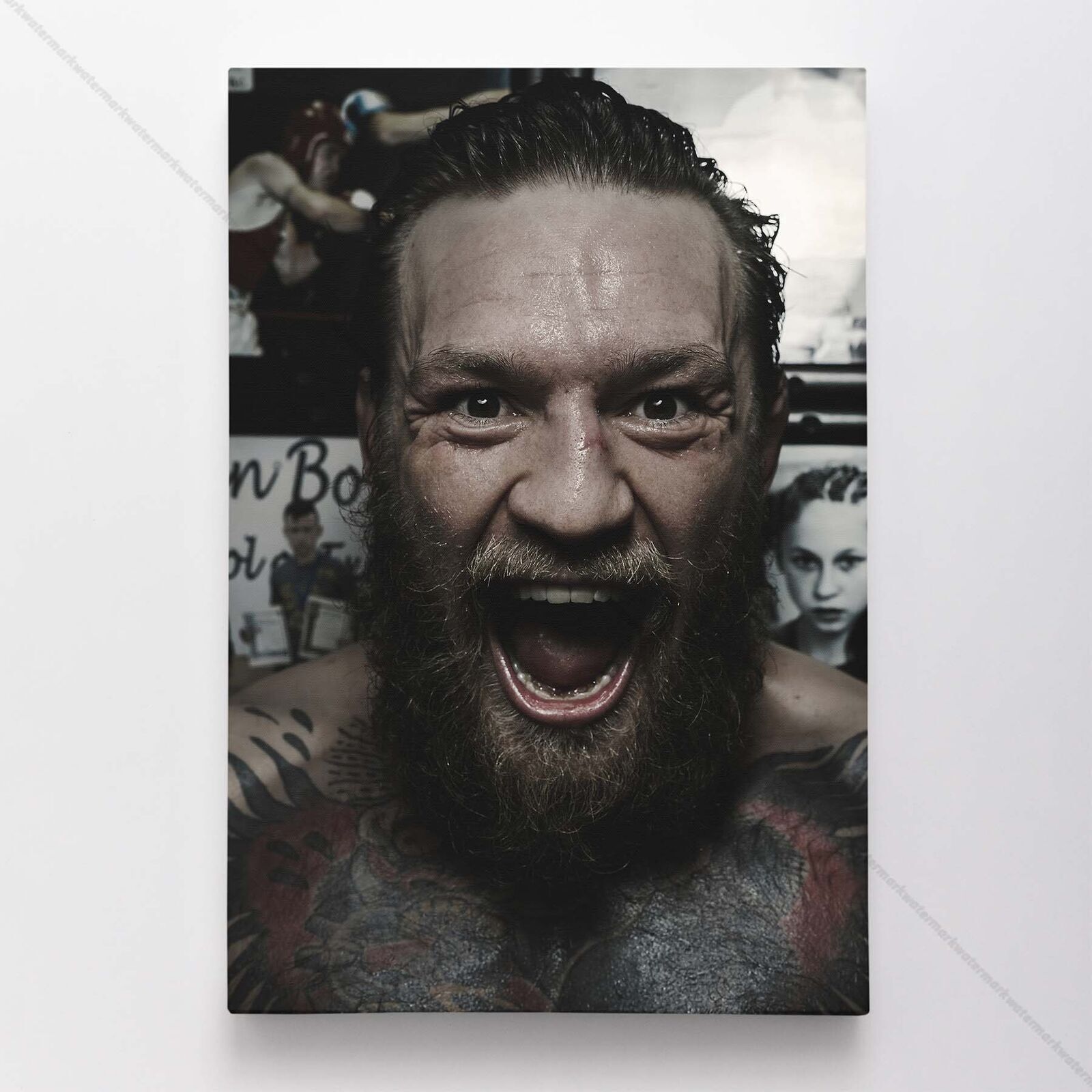 Conor McGregor Poster Canvas UFC MMA Wall Art Print #44