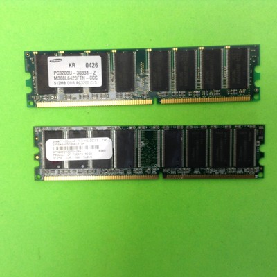 Samsung M368L6423FTN-CCC PC3200U 512MB Random Access Memory RAM
