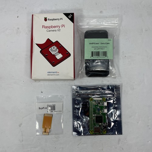 Camera Module V2 8mp, Pi Zero V1.1, Unipicase & 850 Cable Bundle!