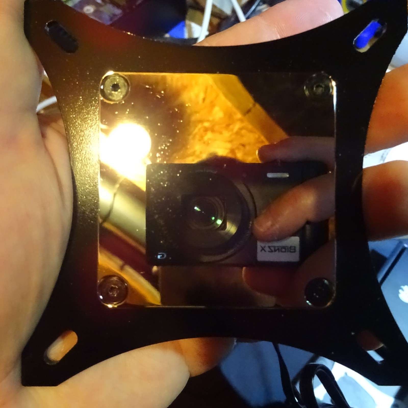 BITSPOWER SUMMIT EF~X RGB CPU WATERBLOCK + EXTRA WHITE MOUNTING PLATE!