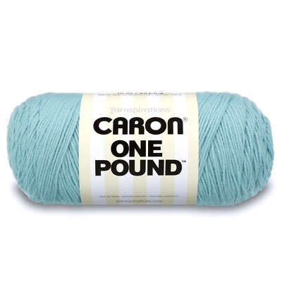 Yarnspirations Caron One Pound Yarn Blue,Azure,Sage