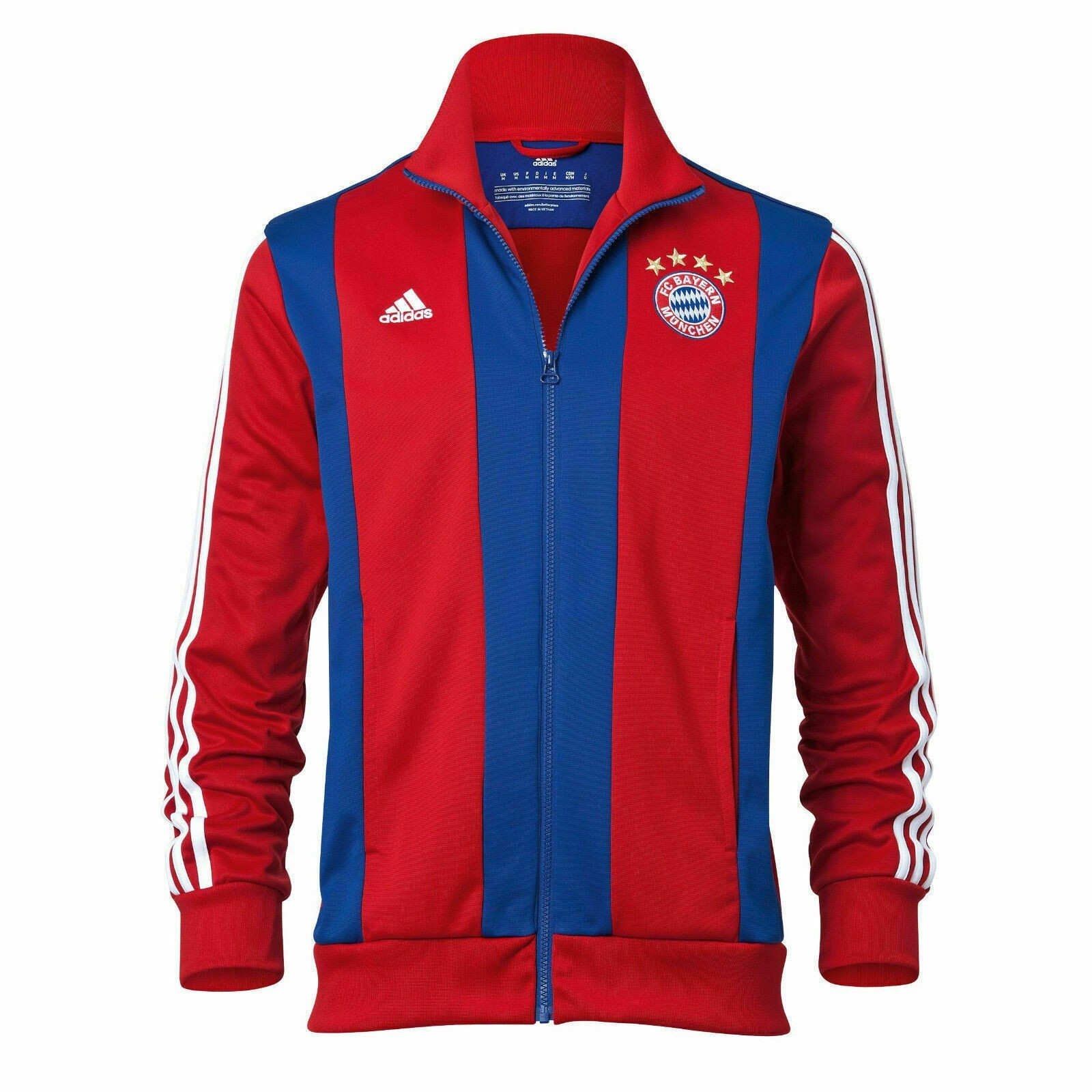 ADIDAS MEN FC BAYERN MUNICH 2014/2015 JACKET TRACK SOCCER