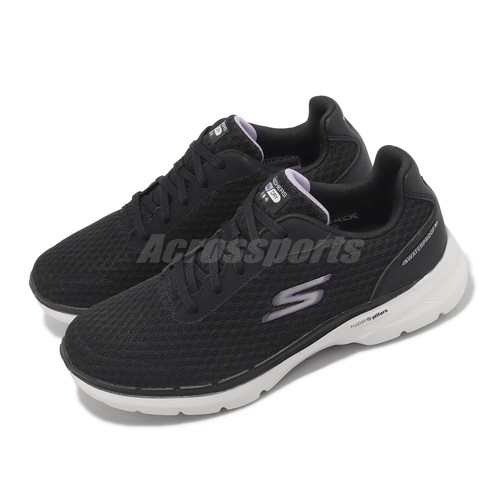 

Skechers Go Walk 6-Venecia Черная Лаванда Женская повседневная обувь 124549-BKLV, Черный, Go Walk 6-venecia