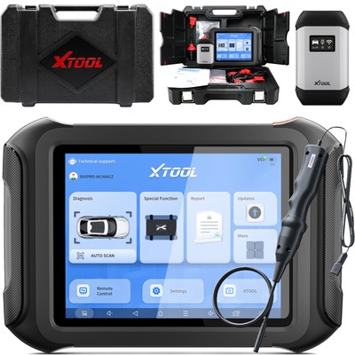 NEWEST XTOOL D9SPRO AutoAuth Scanner+XV100 Auto Diagnostic Tool E.CU Programming