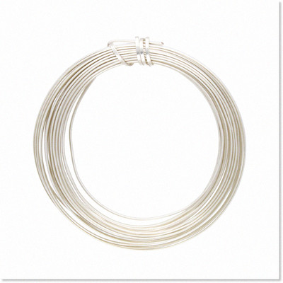 Premium Square Wire Elements - Soft Temper 18 Gauge, 4 Yard C Titanium Color Bea