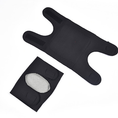 2pcs Sports Self-heating Elbow Pads Magnetic Therapy Elbow Wrist Belt One size b