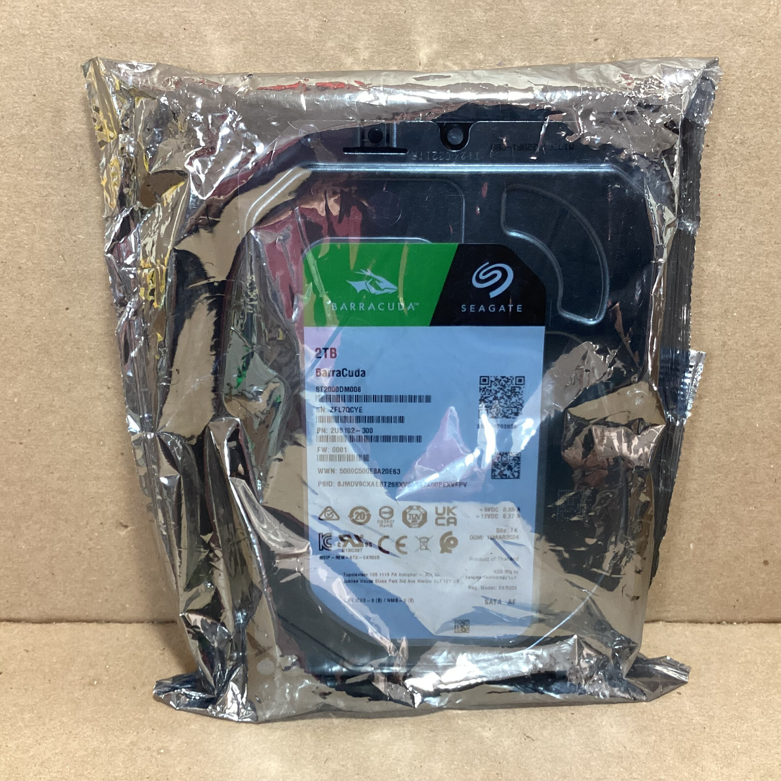 ST2000DM008, 2UB102-300, 0001, TK, ZK20 SEAGATE SATA 2TB | eBay ST2000DM008, 2UB102-300, 0001, TK, ZK20 SEAGATE SATA 2TB | eBay