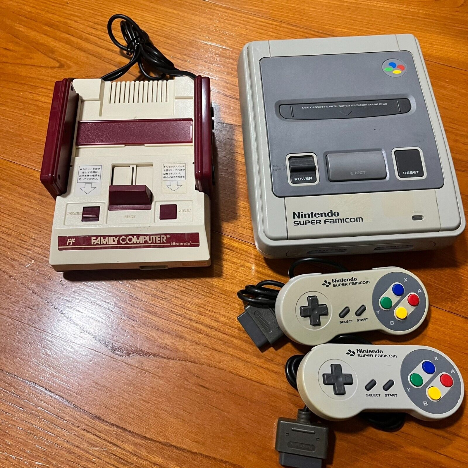 Nintendo Japanese Famicom & Super Famicom Console From Japan Nintendo Japanese Famicom & Super Famicom Console From Japan