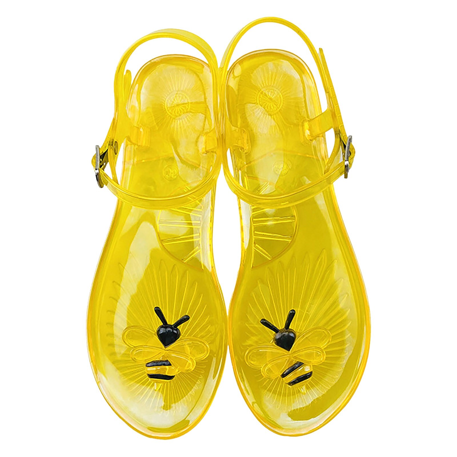 Women Shoes Manufacturer Transparent Jelly Shoes Women Flat Slippers Summer