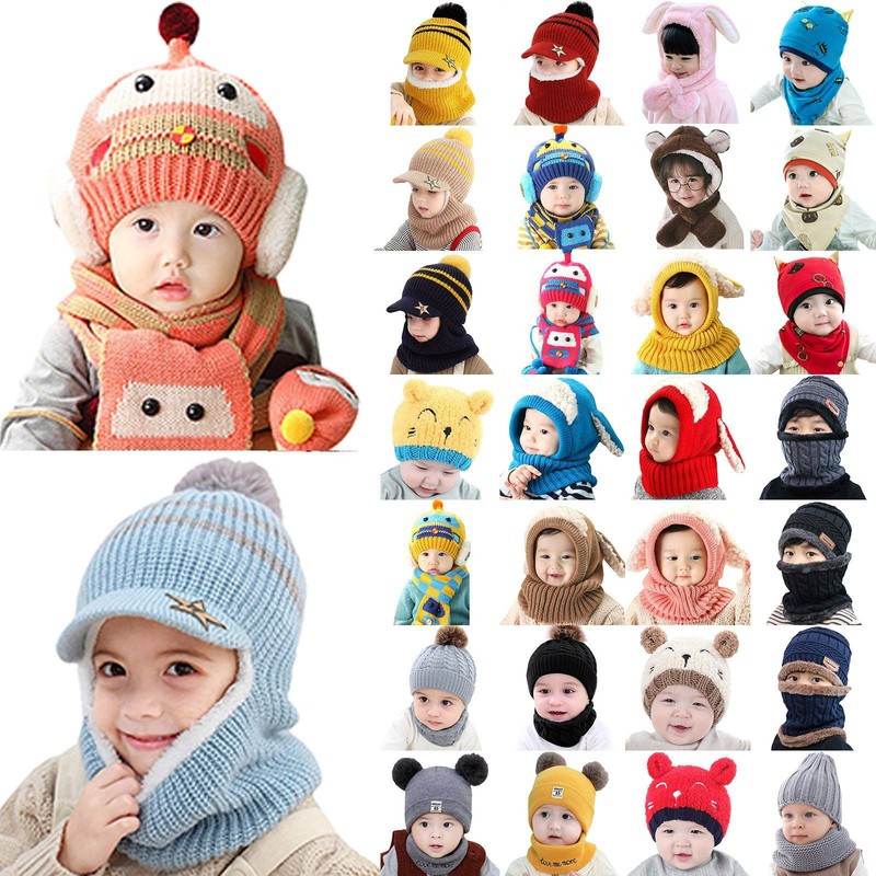 toddler hat scarf set