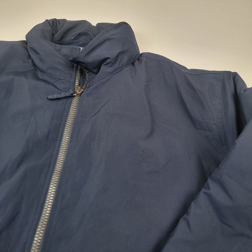 Vintage Polo Ralph Lauren Harrington Jacket Mens XXL Blue 90s Coat Fleece Lined