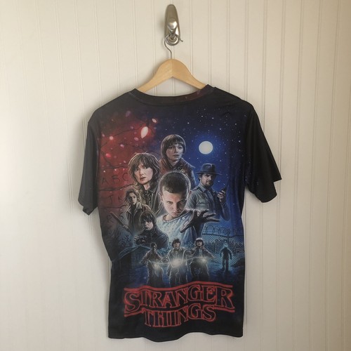 Stranger Things Short Sleeve Shirt Cotton Spandex Pre-Shrunk Size 3XL