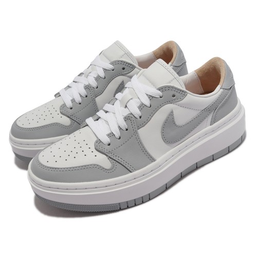 

Nike Wmns Air Jordan 1 Elevate Low Wolf Grey AJ1 Женская обувь на платформе DH7004-100, Wmns Air Jordan 1 Elevate Low