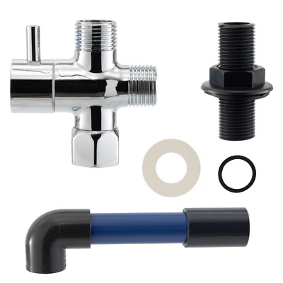 RecPro RV Showermiser Kit (Color-Changing Tube) | Saves Water While Shower Heats