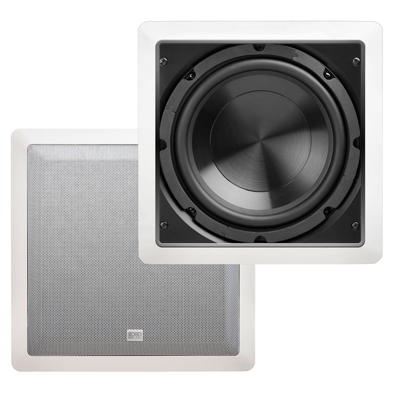In Wall Subwoofer 8" Passive Home Theater 150W Easy Install