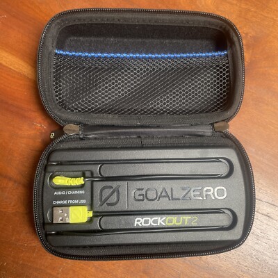 Goal Zero Rock Out 2 Wireless Rechargeable Handheld Portable Bluetooth Speaker