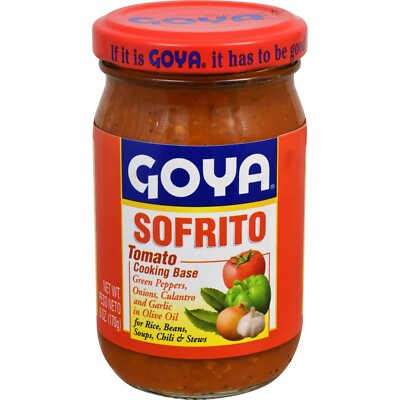 Goya Sofrito Tomato Cooking Base, 6 oz Exp. 11/22/2028