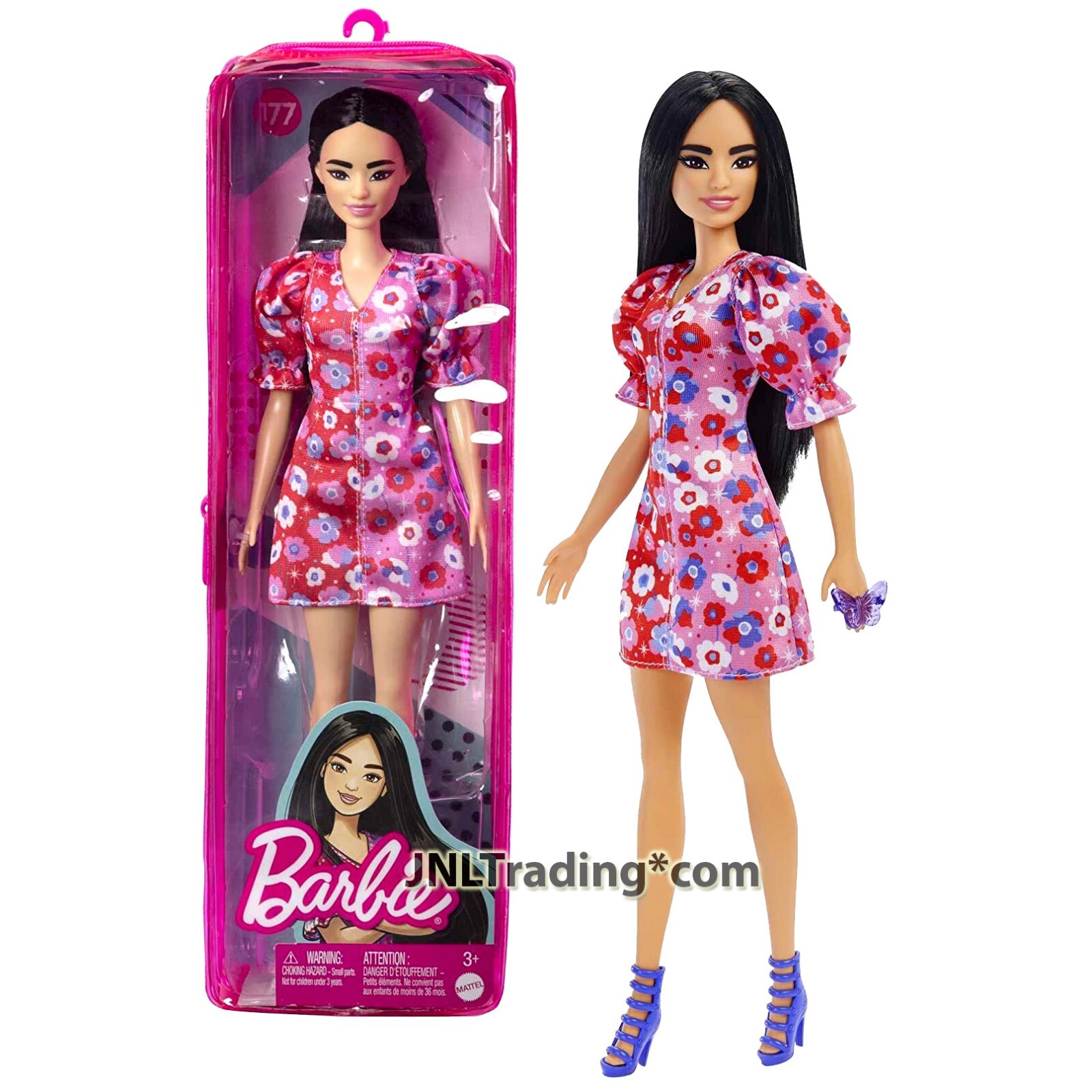 Year 2021 Barbie Fashionistas 12 Inch Doll #177 - Asian Year 2021 Barbie Fashionistas 12 Inch Doll #177 - Asian
