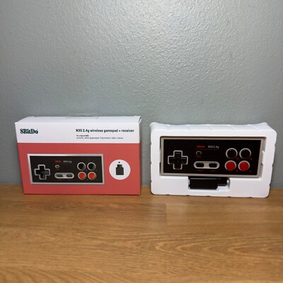8Bitdo N30 2.4G Wireless Gamepad for Original NES Bluetooth N3024G Controller