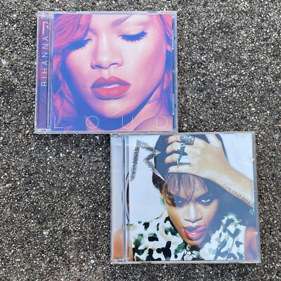 Rihanna 2 CD Lot: Loud 2010 & Talk That Talk 2011 Def Jam SRP Records