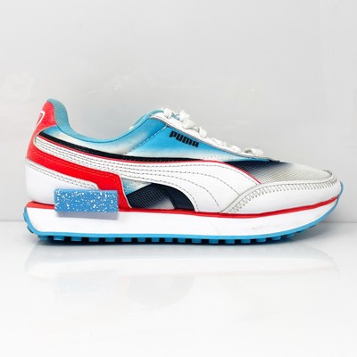 

Кроссовки Puma Boys Future Rider Airbrush 382759-01 Белая Повседневная Обувь Размер 5C, Белый, Future Rider Airbrush