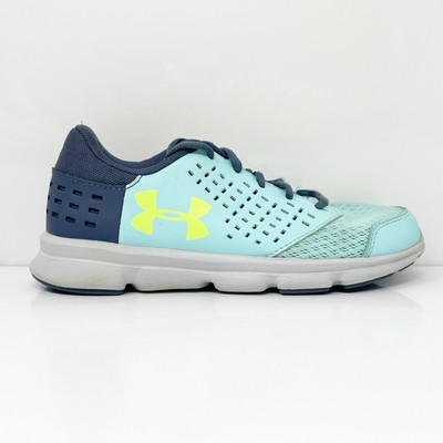 

Кроссовки Under Armour Girls Micro G Rave 1285437-942 Синие Кроссовки Размер 1Y, Синий, Micro G Rave
