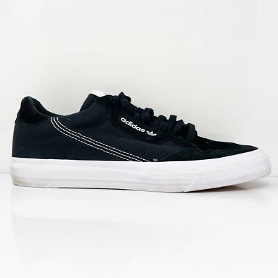 

Adidas Mens Continental Vulc EF3524 Черная повседневная обувь Кроссовки Размер 12, Черный, Continental Vulc