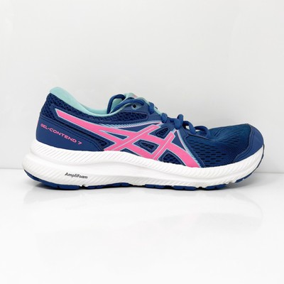 

Женские кроссовки Asics Gel Contend 7 1012B228 синие кроссовки размер 7.5, Синий, Gel Contend 7