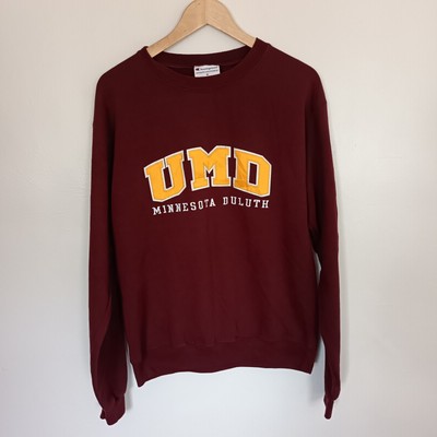Champion Sweatshirt UMD Minnesota Duluth Crewneck College Size M