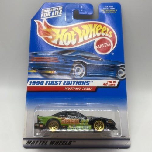 ミニカー Hot Wheels 1998 Mustang Cobra Amazon.com: Hot Wheels Mustang Cobra 1066 1998 : Toys & Games