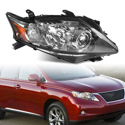 [AFS | HID] Black Headlight Right Side Xenon Fit for 2010-2012 Lexus RX350
