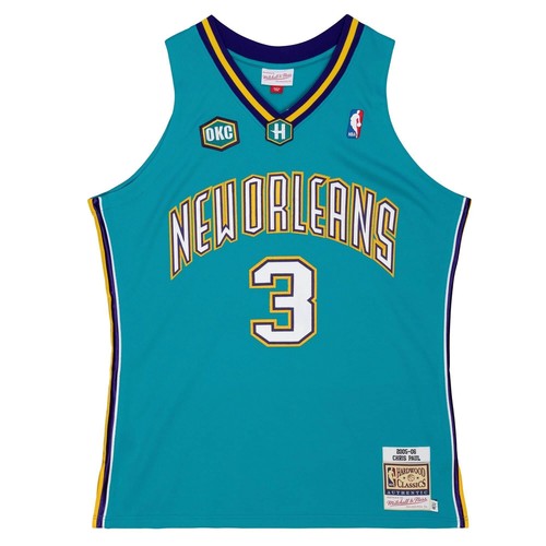 

АУТЕНТИЧНАЯ ДЖЕРСИ NBA MITCHELL - NESS CHARLOTTE HORNETS 05 CHRIS PAUL, Teal
