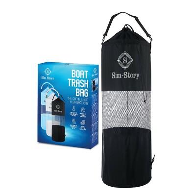 Boat Trash Bag - Big Reusable Leakproof Trash Bag Can for Boats 27.5'' x 11.8