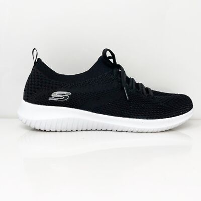 

Skechers Womens Ultra Flex 12539 Черные кроссовки для бега Размер 8.5, Черный, Ultra Flex