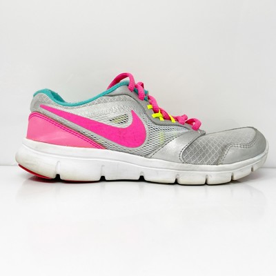 

Nike Girls Flex Experience 3 653698-002 Серые кроссовки для бега, размер 4,5 года, Серый, Flex Experience 3