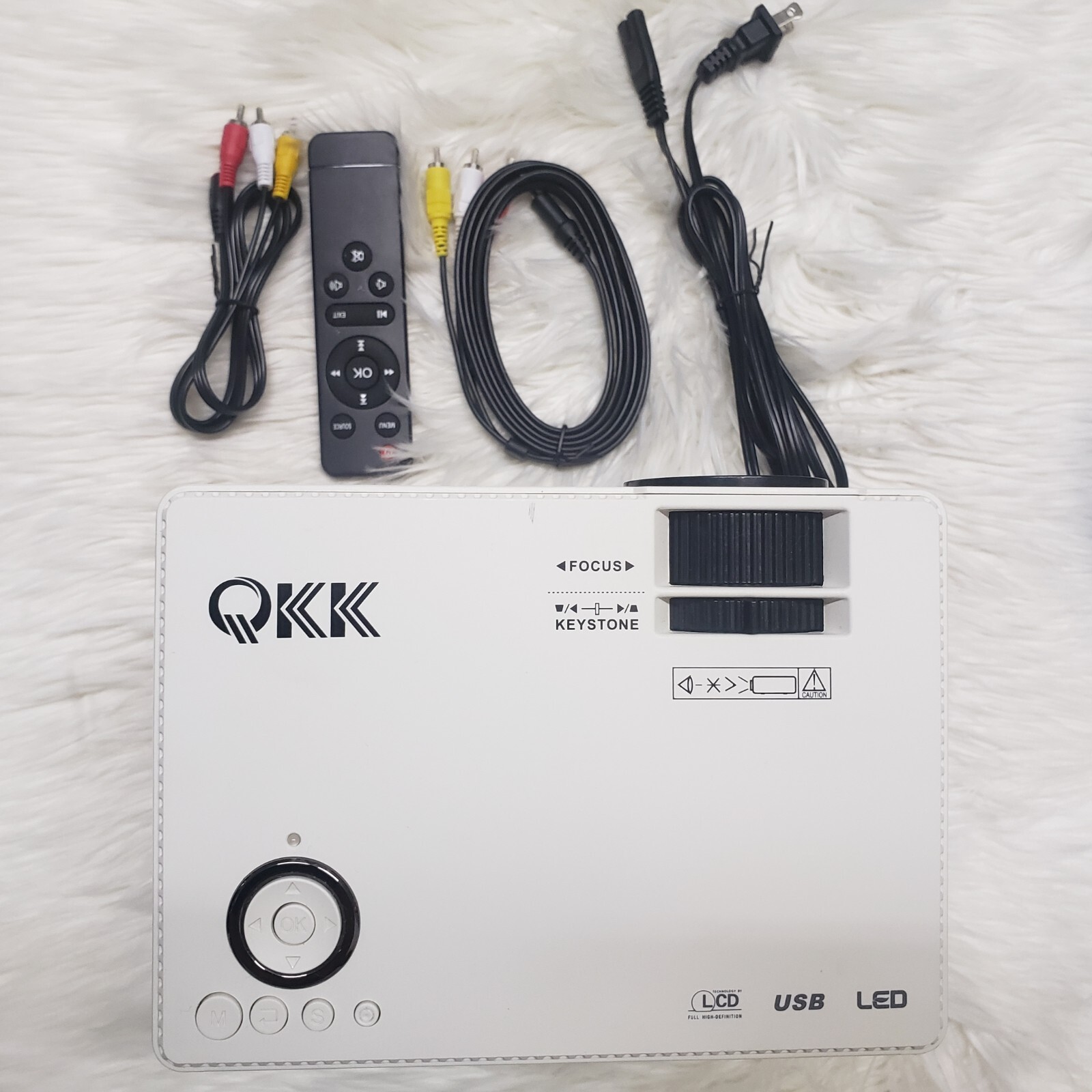 Qkk 2200 Lumen Mini Projector