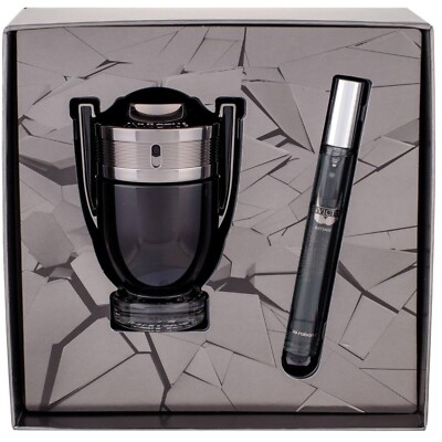 SET MEN PACO RABANNE INVICTUS INTENSE EAU DE TOILETTE 1.7 Oz / 50ml NEW BOX