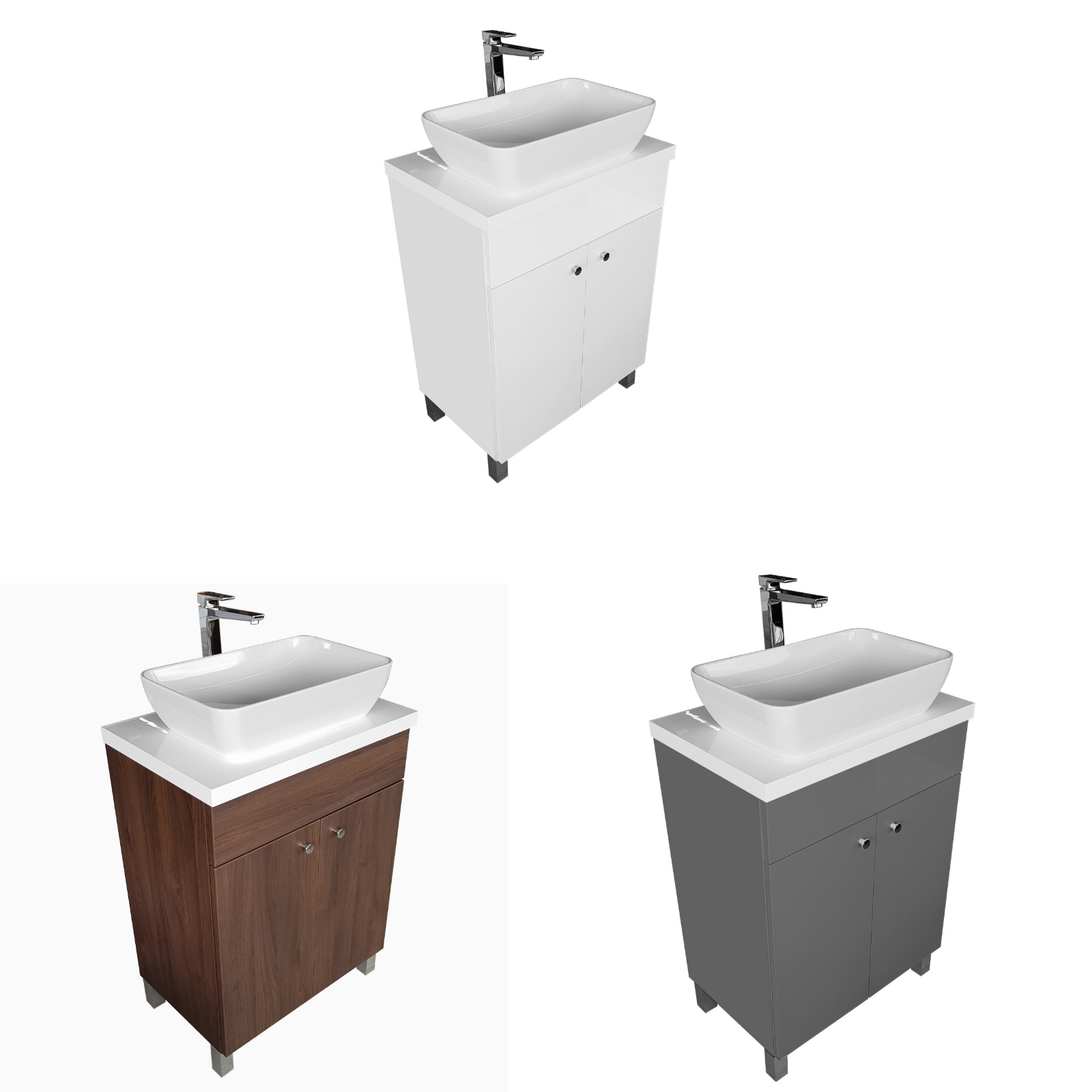 Waschtischunterschrank Mit Platte / Waschtischunterschrank Bloxx 120 cm