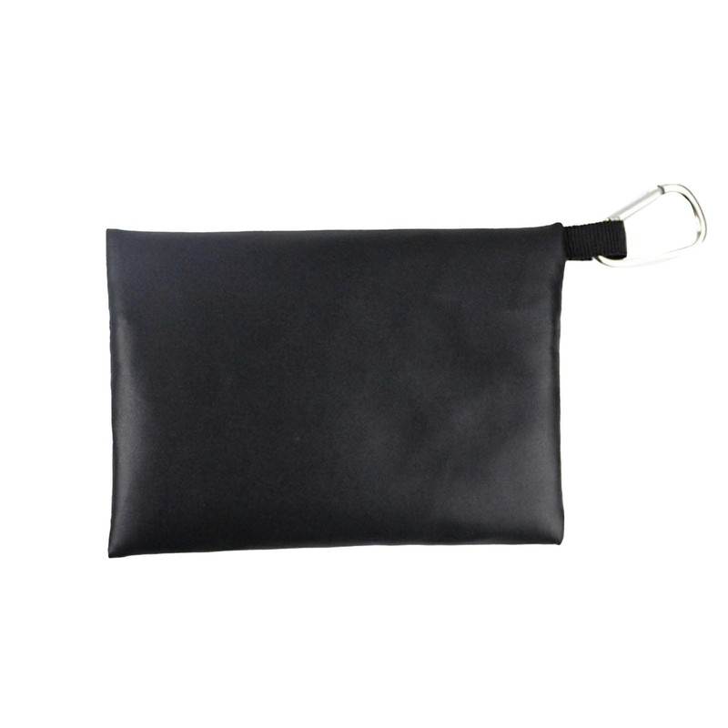 Golf Ball Tee Storage Pouch Clip Club Tees Bag Marker Leather Pocket Supplies