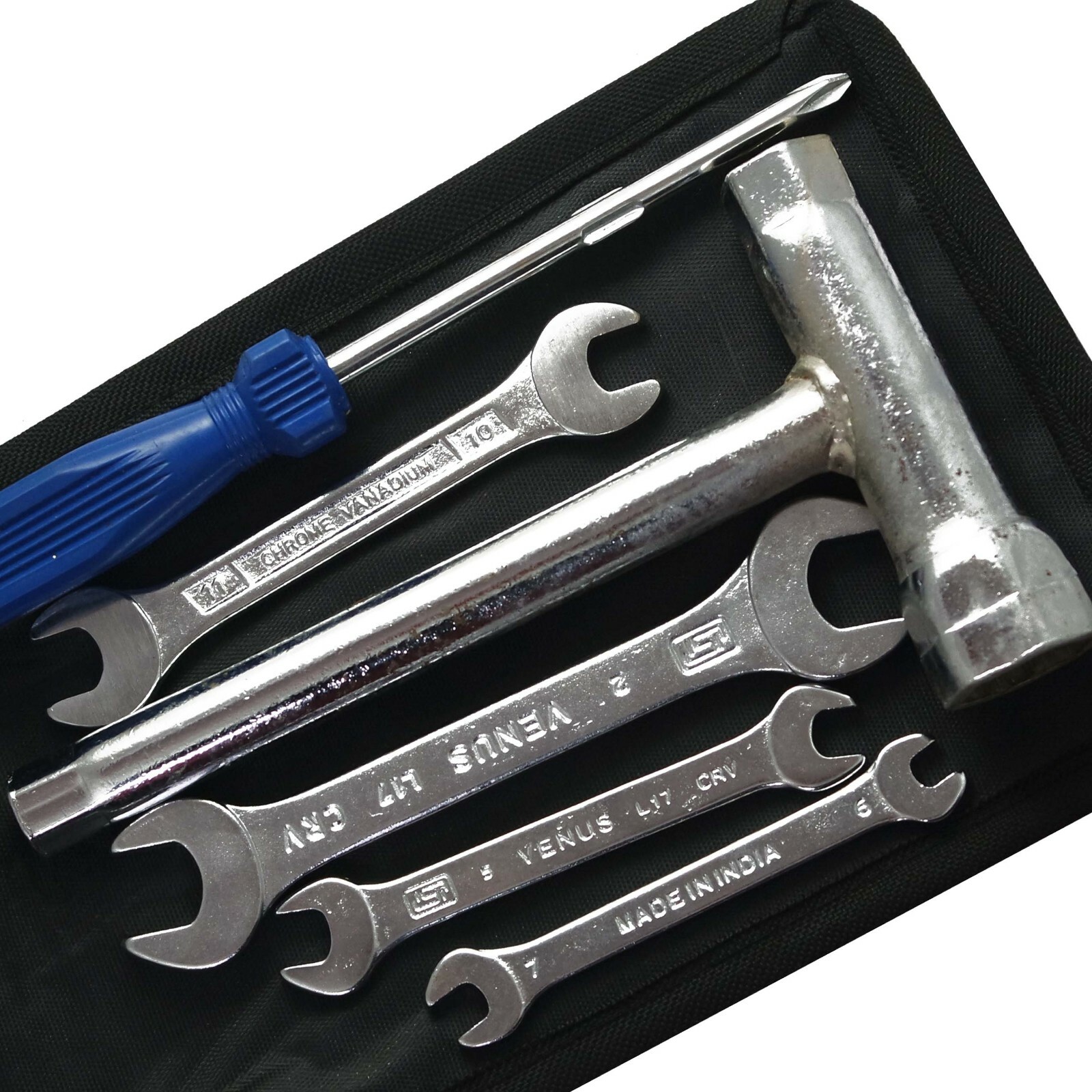 Vespa Complete Hand Tool Kit 6 Piece With Black colour Pouch