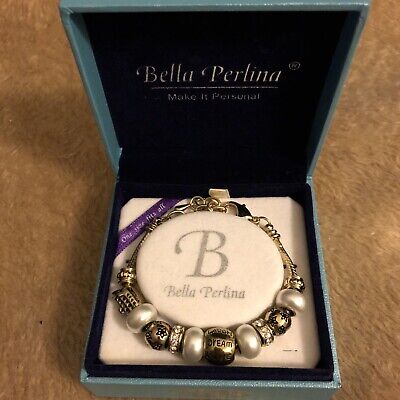 Bella Perlina Charm Bracelet with Extra Charms