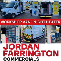 2018 VAUXHALL MOVANO L2H2 UTILITY / WORKSHOP / FITTERS VAN **EX SCOTTISH POWER**