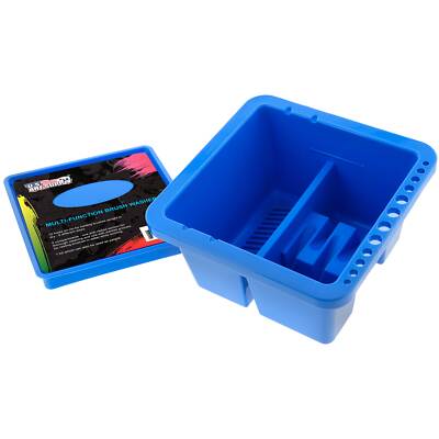 U.S. Art Supply Brush Washer, Cleaner, Holder, Clean, Dry Ar