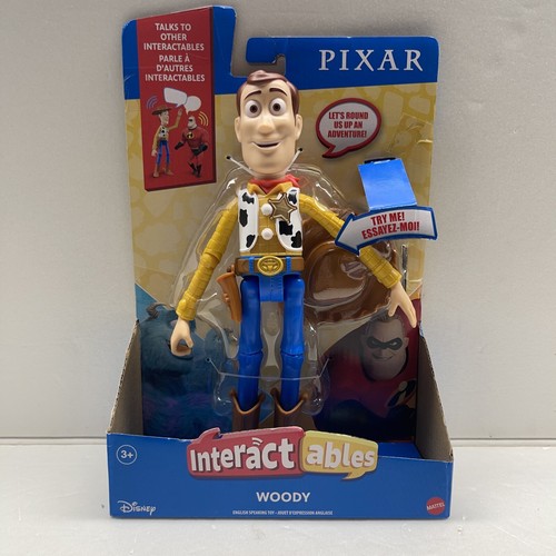 Pixar Ultimate Talker Woody Toy Story Talking Action Figure Sheriff Doll 9.2-...