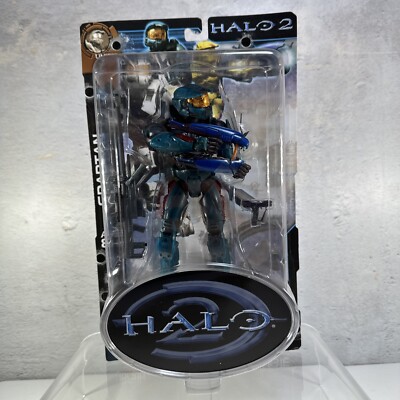 Halo 2 Limited Edition Battle Damaged Teal Spartan Sniper Master Chief Joyride