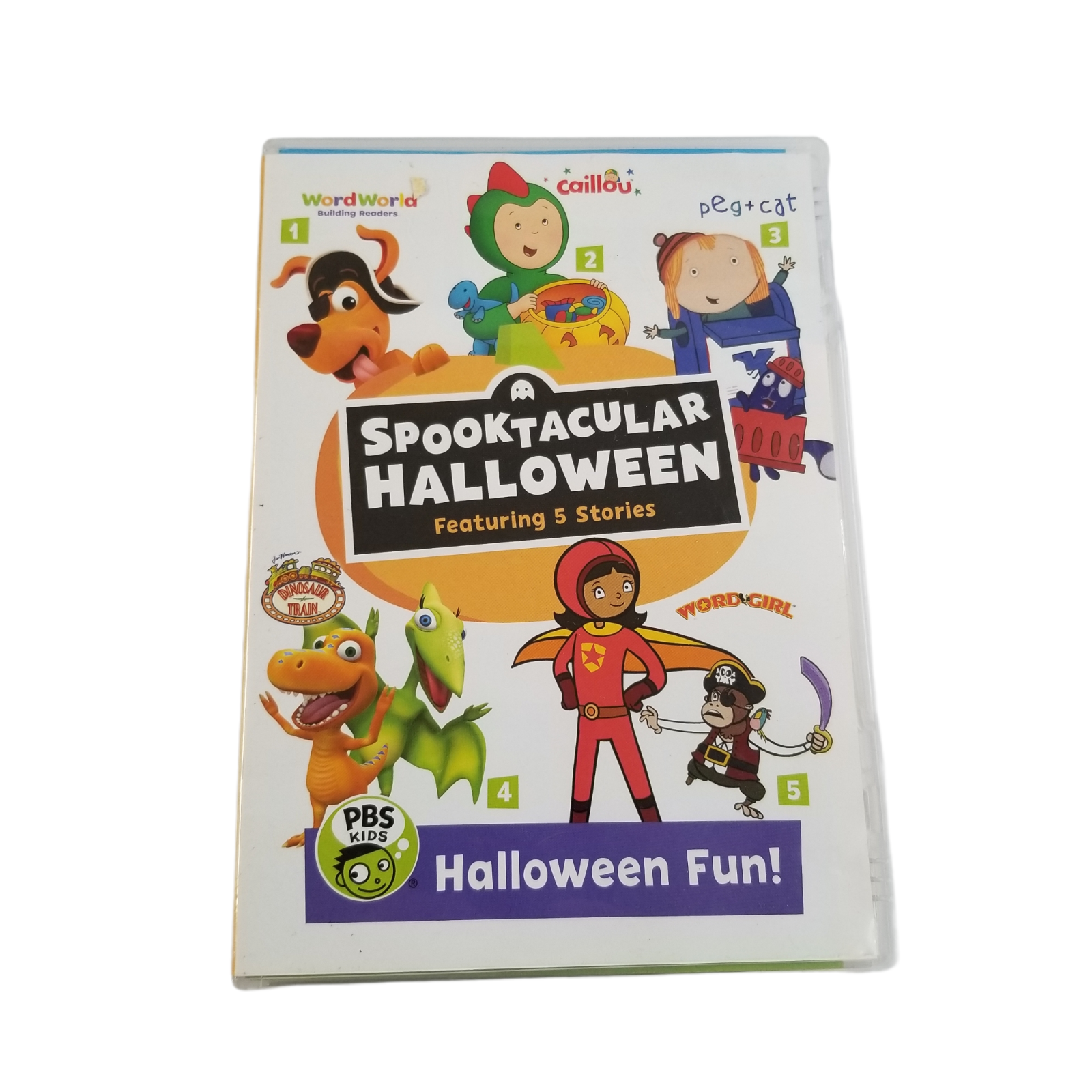 PBS Kids DVD Halloween Fun Spooktacular Halloween Word World