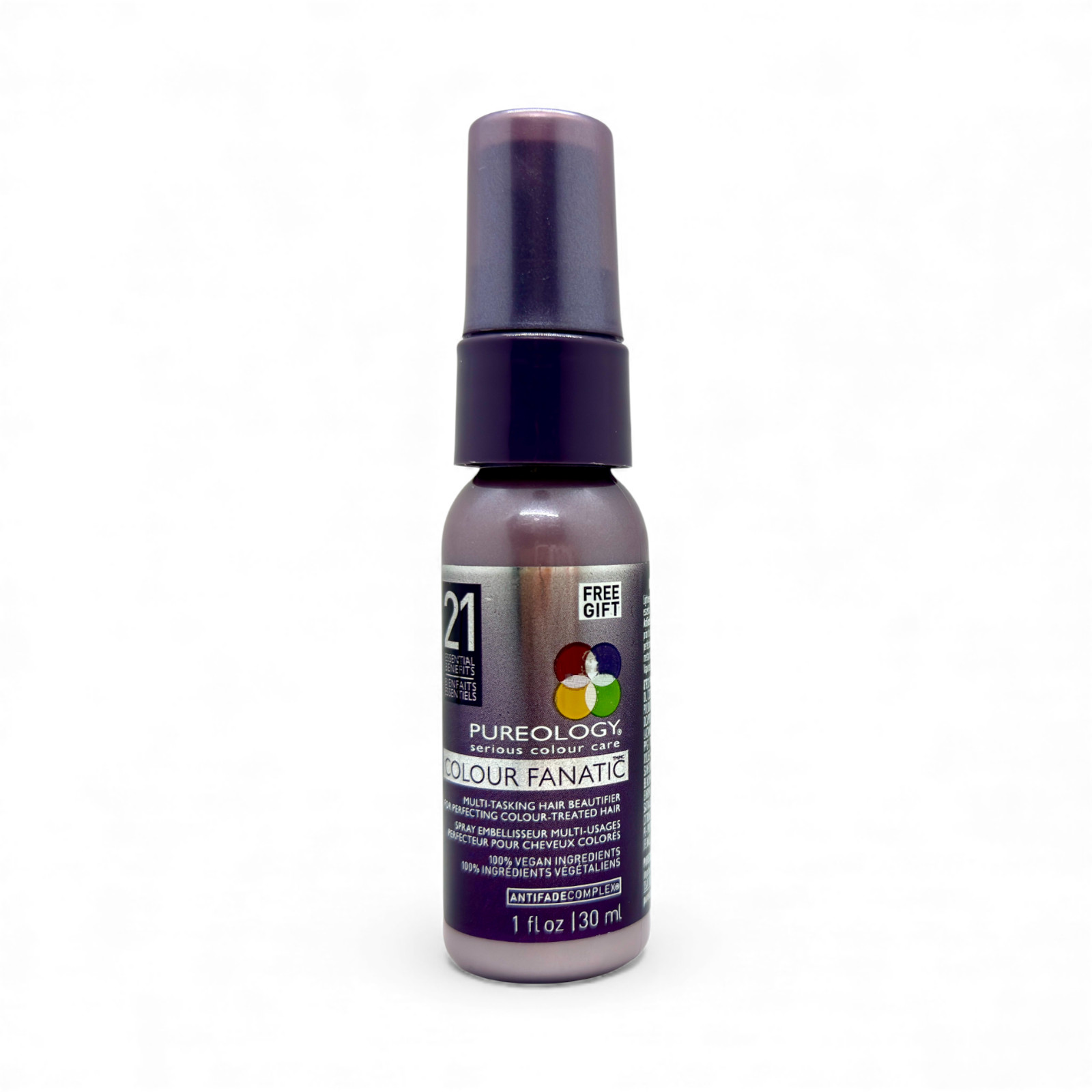 Pureology Colour Fanatic 1 oz Leave-In Treatment Spray 21 Benefits Travel Size