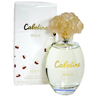 Cabotine Gold 3.4 oz /100ml EDT Spray Perfume For Women New