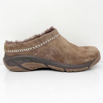 

Merrell Womens Encore Ice 4 J002034 Коричневые туфли-сабо без шнуровки с круглым носком, размер 6, Коричневый, Encore Ice 4