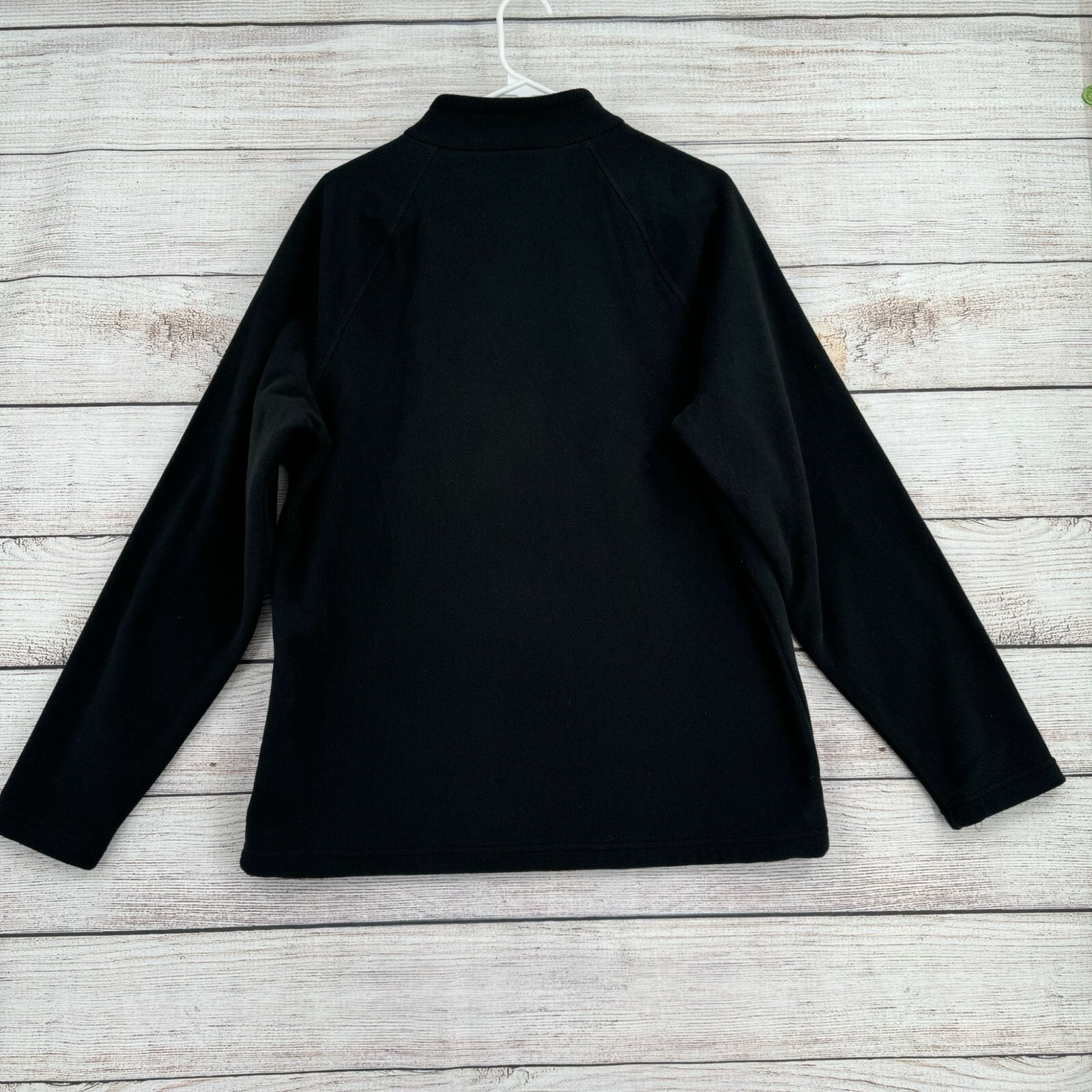 Cabela's 1/4 Zip Fleece Pullover Jacket Men's Size Medium Black NEW